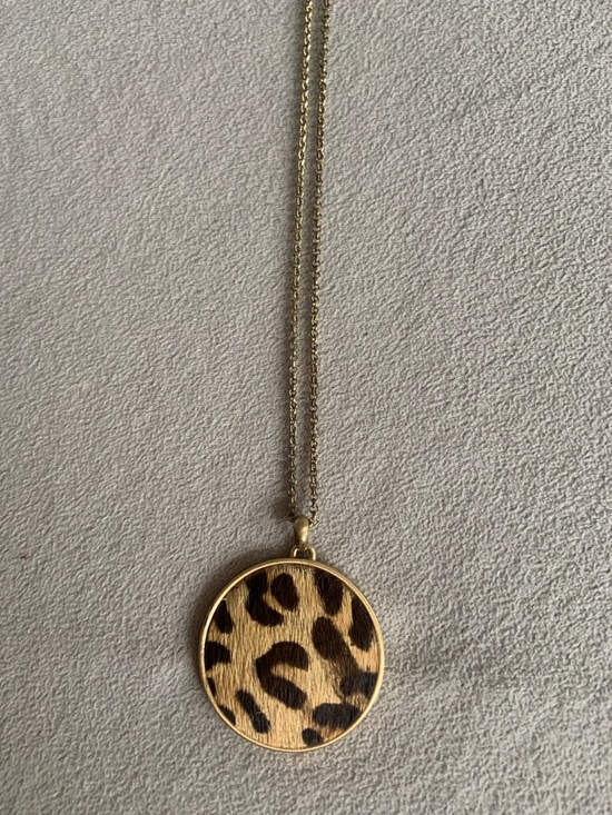 Silpada Jewelry - Silpada Gold-Tone Leopard Print Pendant Necklace - Women Jewelry